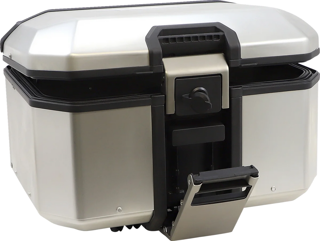 Moose Offroad Kenai Case - 47 - Right - Silver D0TR47100RKM - Side View