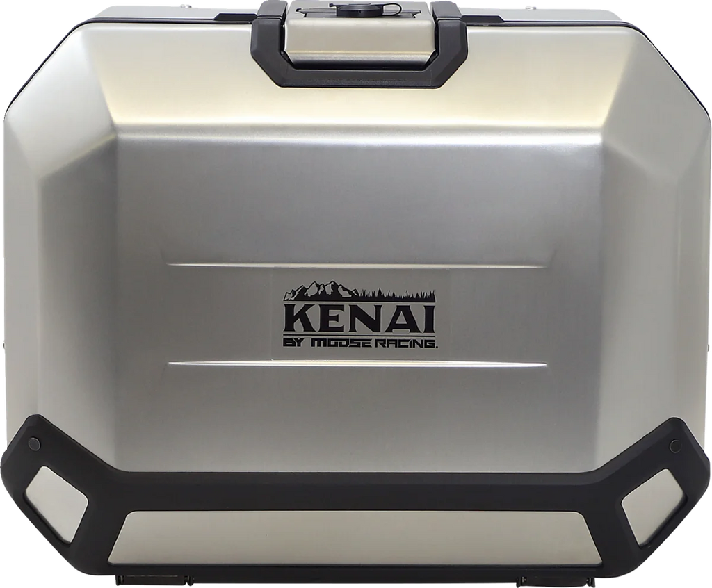 Moose Offroad Kenai Case - 47 - Right - Silver D0TR47100RKM - Back View