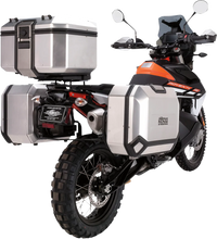 Load image into Gallery viewer, Moose Offroad Kenai Top Case - 37 Liter - Silver D0TR37100KM - Back View