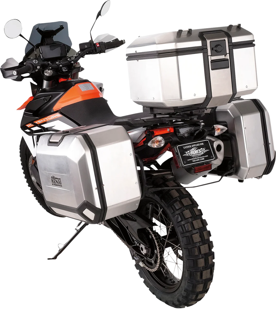 Moose Offroad Kenai Top Case - 37 Liter - Silver D0TR37100KM - Additional View 5