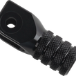 Load image into Gallery viewer, Moose Offroad Knurled Shift Lever Tip - 0 mm - Black 81-0000-02-60 - Side View