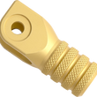 Load image into Gallery viewer, Moose Offroad Knurled Shift Lever Tip - 0 mm - Gold 81-0000-02-50 - Side View