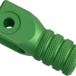 Load image into Gallery viewer, Moose Offroad Knurled Shift Lever Tip - 0 mm - Green 81-0000-02-30 - Side View