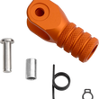 Load image into Gallery viewer, Moose Offroad Knurled Shift Lever Tip - 0 mm - Orange 81-0000-02-40 - Main Product View
