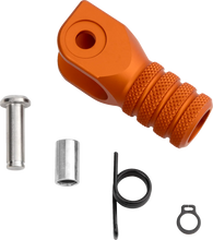 Load image into Gallery viewer, Moose Offroad Knurled Shift Lever Tip - 0 mm - Orange 81-0000-02-40 - Main Product View
