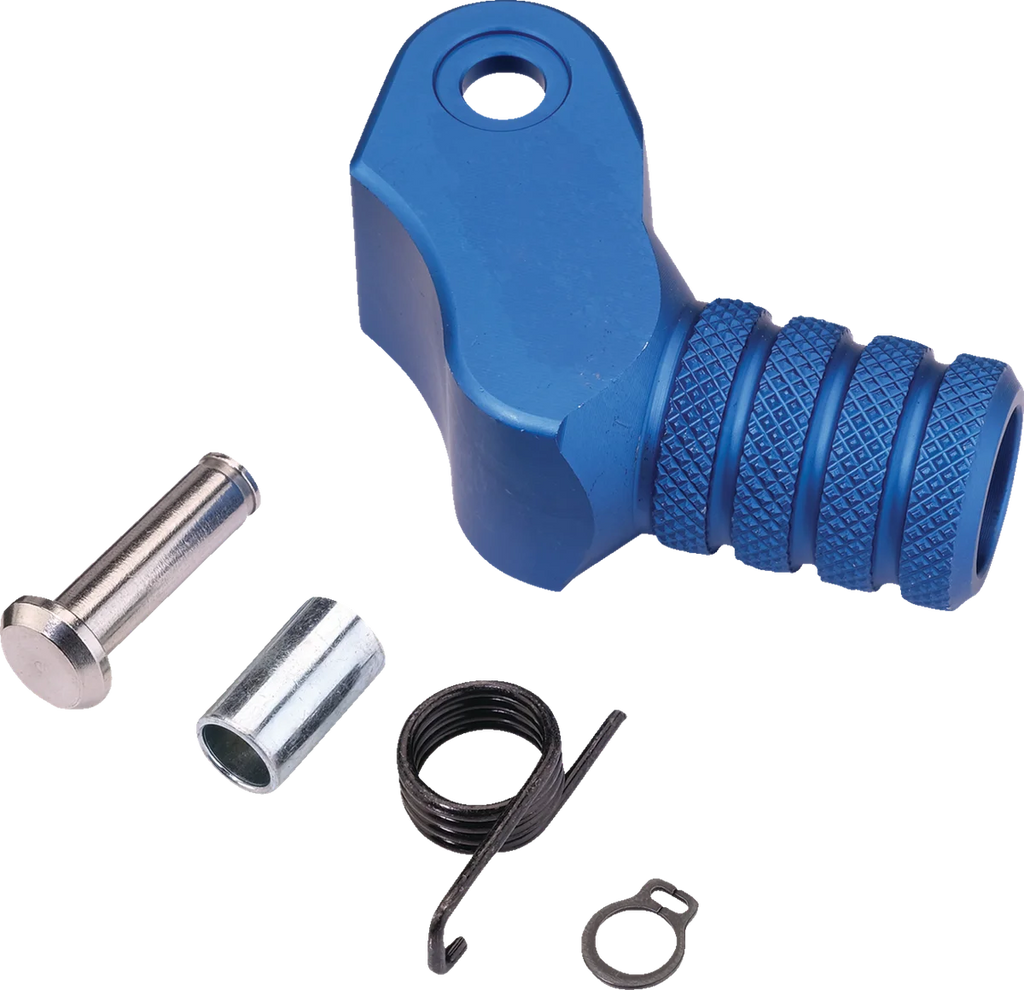 Moose Offroad Knurled Shift Lever Tip - 20 mm - Blue 81-0000-10-20 - Main Product View