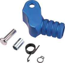 Load image into Gallery viewer, Moose Offroad Knurled Shift Lever Tip - 20 mm - Blue 81-0000-10-20 - Main Product View