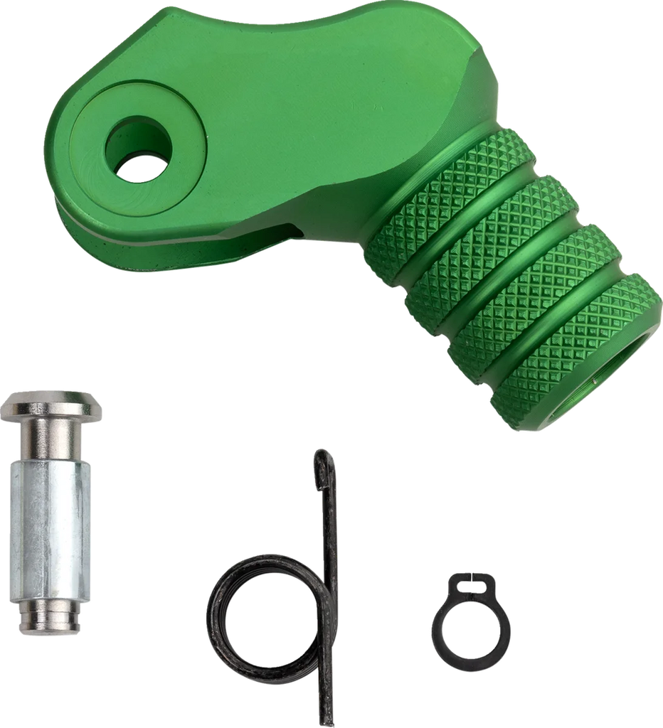 Moose Offroad Knurled Shift Lever Tip - 20 mm - Green 81-0000-10-30 - Main Product View