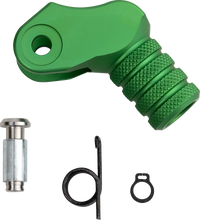 Load image into Gallery viewer, Moose Offroad Knurled Shift Lever Tip - 20 mm - Green 81-0000-10-30 - Main Product View