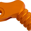 Load image into Gallery viewer, Moose Offroad Knurled Shift Lever Tip - 20 mm - Orange 81-0000-10-40 - Side View