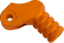 Load image into Gallery viewer, Moose Offroad Knurled Shift Lever Tip - 20 mm - Orange 81-0000-10-40 - Side View