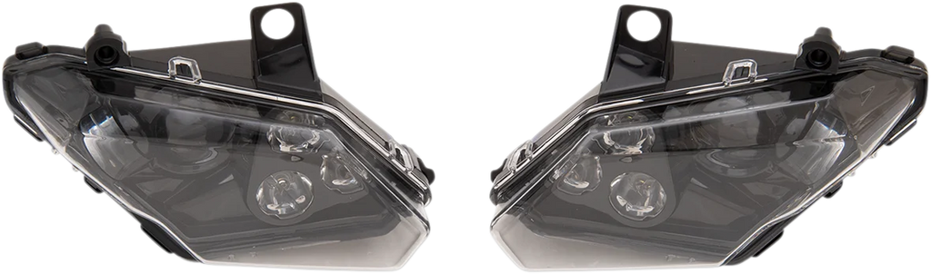 Moose Offroad LED Headlight - Black 100-3356-PU fits Polaris RZR 900 / RZR 1000 - Additional View 8