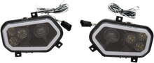 Load image into Gallery viewer, Moose Offroad LED Headlight - RZR800/900 - Black 100-3373-PU - Main Product View