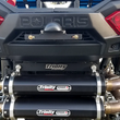 Load image into Gallery viewer, Moose Offroad LED License Plate Bracket - Black LP-L75CBM - Installation View