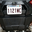 Load image into Gallery viewer, Moose Offroad LED License Plate Bracket - Black LP-L75CBM - Additional View 6