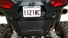 Load image into Gallery viewer, Moose Offroad LED License Plate Bracket - Black LP-L75CBM - Additional View 6