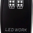 Load image into Gallery viewer, Moose Offroad LED Pod Lights - 3" MSE-LPKIT - Back View