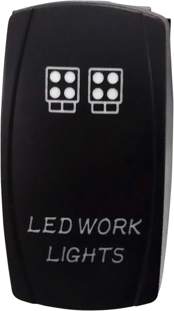 Moose Offroad LED Pod Lights - 3" MSE-LPKIT - Back View