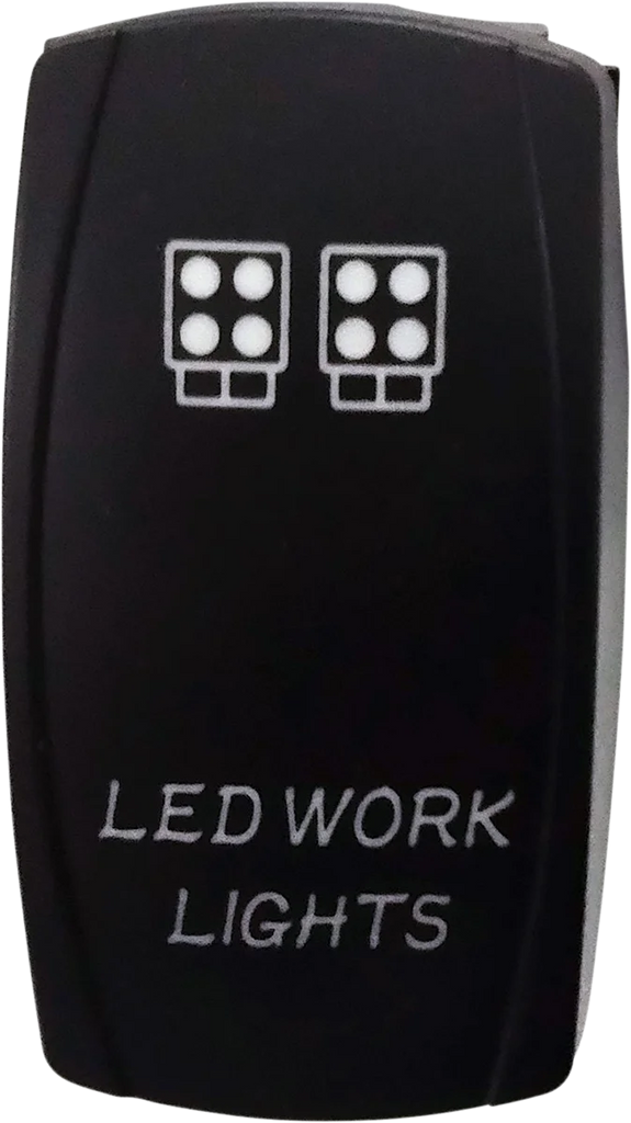 Moose Offroad LED Pod Lights - 3" MSE-LPKIT - Back View