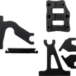 Load image into Gallery viewer, Moose Offroad LG Skid Plate - Black PX1600 - Back View