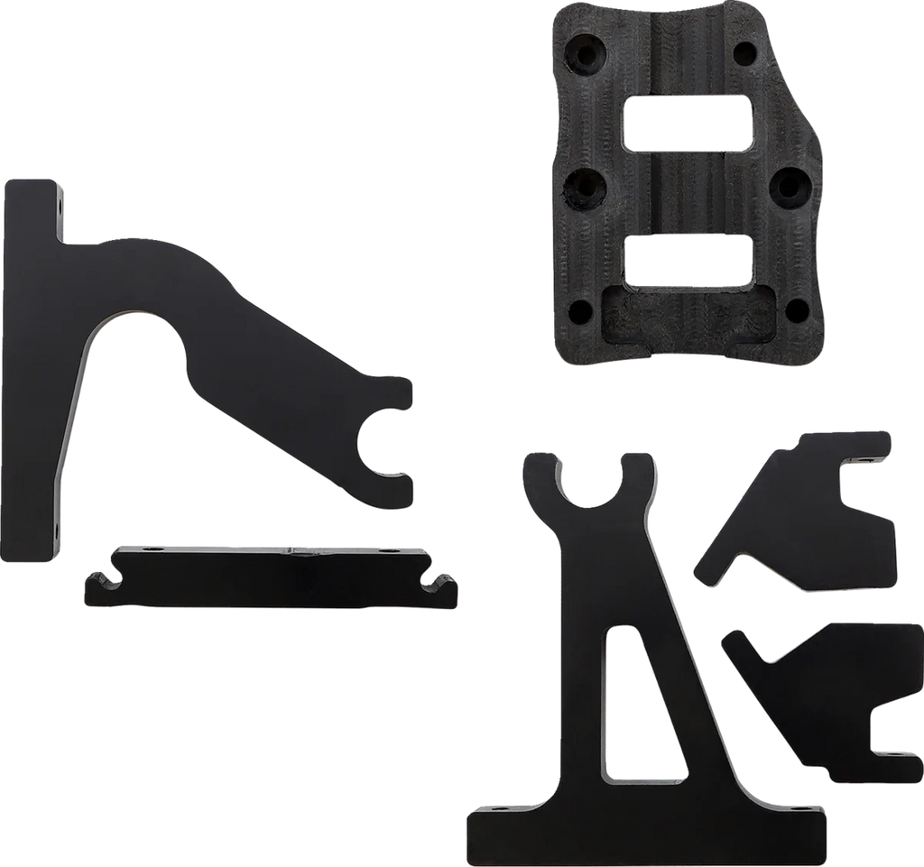 Moose Offroad LG Skid Plate - Black PX1600 - Back View