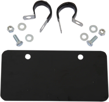 Load image into Gallery viewer, Moose Offroad License Plate Holder - Black P28-6830B - Main Product View