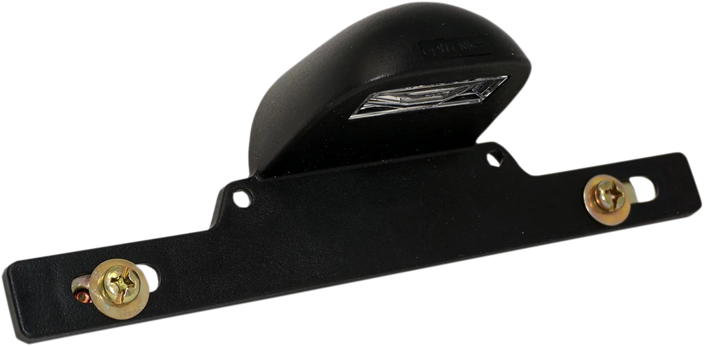 Moose Offroad License Plate Holder - Black P28-6830B - Side View