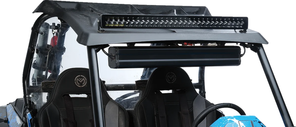 Moose Offroad Light Bar - LED - 30" - Black MSE-BLB30 - Side View