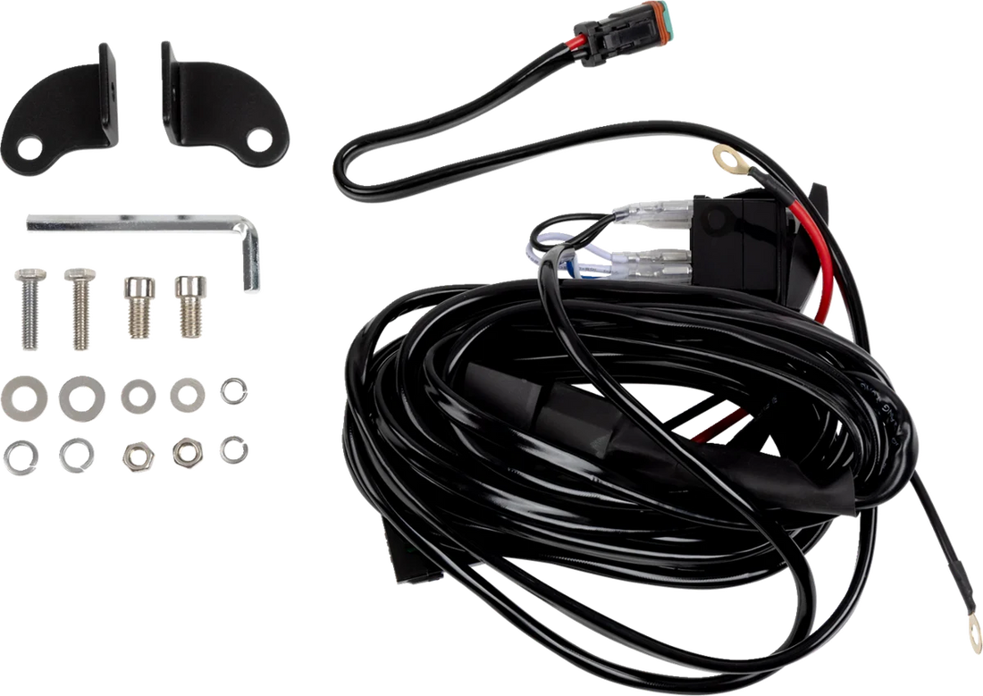 Moose Offroad Light Bar - LED - 50" - White MSE-LB50 - Side View