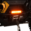 Load image into Gallery viewer, Moose Offroad Light Bar - LED - 8" - Amber MSE-LB8A - Back View