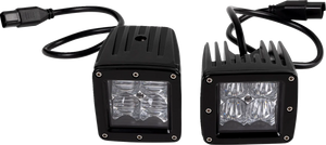 Moose Offroad Light Pods - 3" - Green MSE-LPKITG - Main Product View