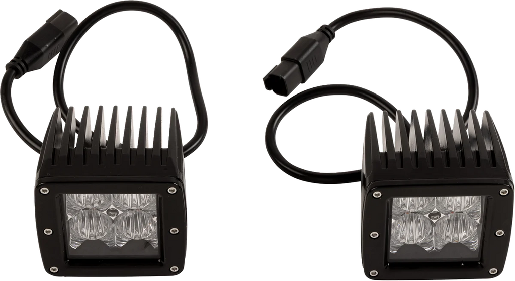 Moose Offroad Light Pods - LED - 3" - Amber MSE-LPKITA - Main Product View