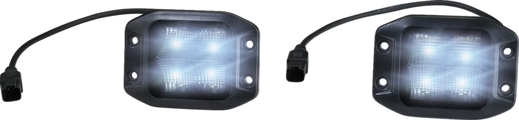 Moose Offroad Light Pods - LED - Flush Mount MSE-LPKITF - Main Product View