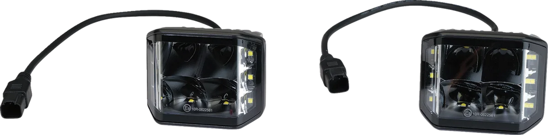 Moose Offroad Light Pods - LED MSE-LPKITSS - Side View
