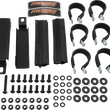 Load image into Gallery viewer, Moose Offroad Lower Door Hardware - 244.7249.1 fits Can-Am - Side View