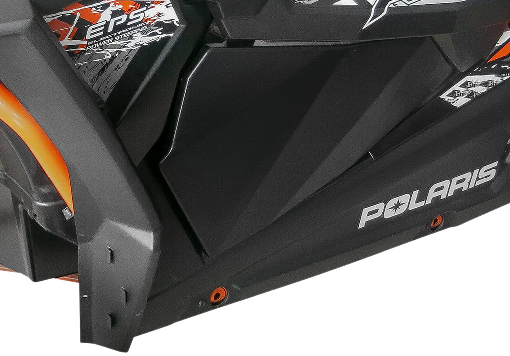 Moose Offroad Lower Door Insert - Black - 2444.7476.1 fits 2444 Polaris - Main Product View