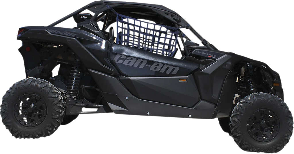 Moose Offroad Lower Door Insert - Black - Cam-Am 2444.7249.1 - Side View