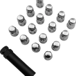 Load image into Gallery viewer, Moose Offroad Lug Nuts - Splined - M12 x 1.50 - Chrome - 16 Pack SPMO3807L4 - Main Product View