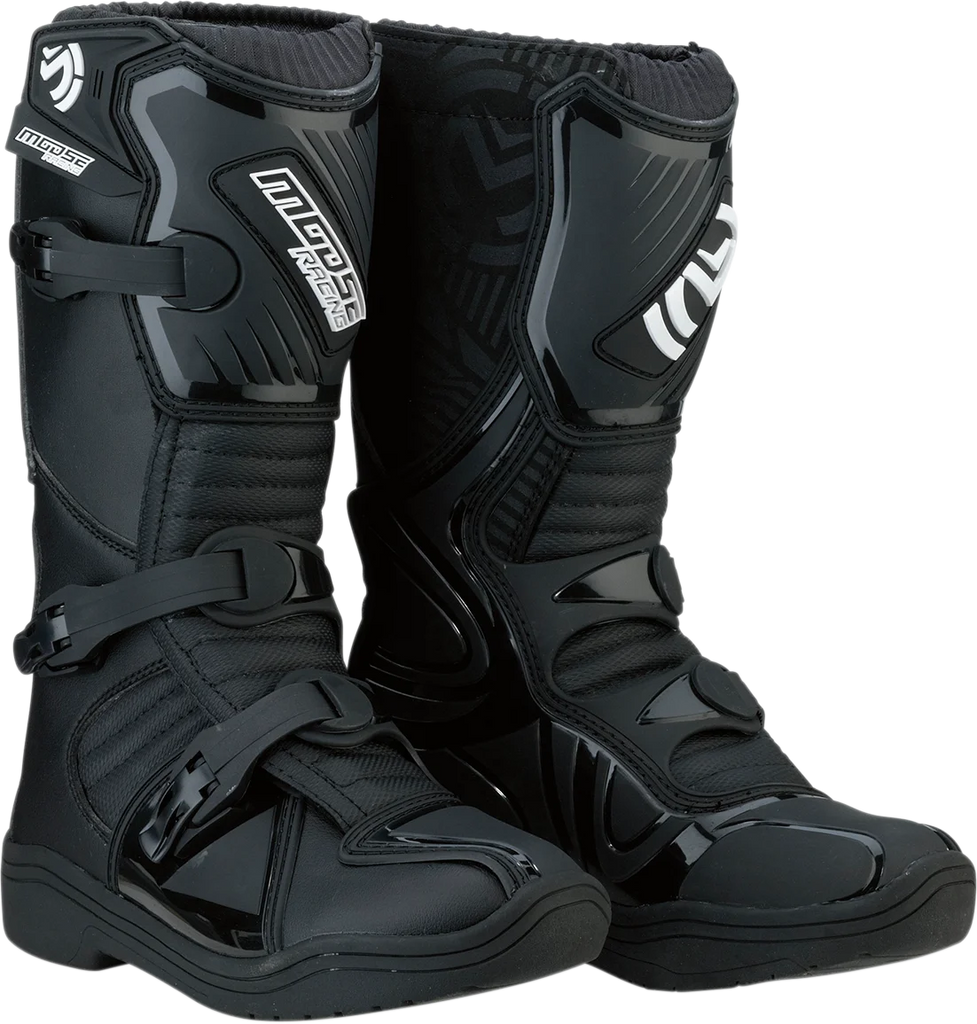 Moose Offroad M1.3 Boots - Black - Size 2 3411-0424 - Main Product View