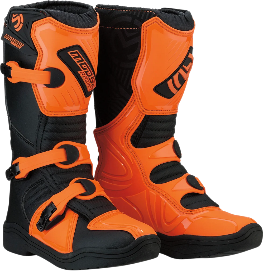 Moose Offroad M1.3 Boots - Black - Size 7 3411-0429 - Back View