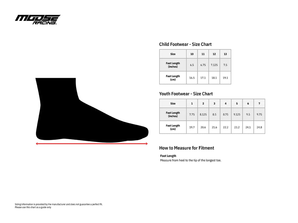 Moose Offroad M1.3 Boots - Black/Hi-Viz Yellow - Size 4 3411-0447 - Installation View