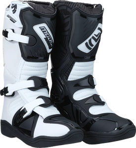 Moose Offroad M1.3 Boots - Black/White - Size 1 3411-0430 - Main Product View