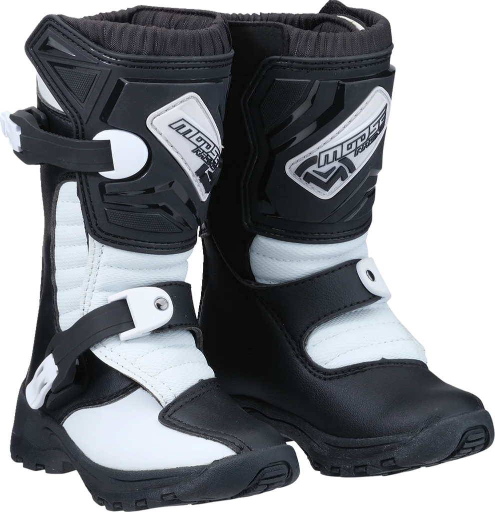 Moose Offroad M1.3 Boots - Black/White - US 13 3411-0472 - Main Product View