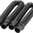 Load image into Gallery viewer, Moose Offroad MAC-X Expandable Ultra Flex Air Pumper System Hose - 2'-6' - Black MAC-X-HOSE-BLK-MSE - Side View