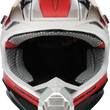 Load image into Gallery viewer, Moose Offroad MR3 Helmet - F.A.F. - White/Black/Red - Large 0110-8935 - Back View