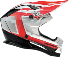 Load image into Gallery viewer, Moose Offroad MR3 Helmet - F.A.F. - White/Black/Red - XL 0110-8939 - Side View