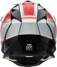 Load image into Gallery viewer, Moose Offroad MR3 Helmet - F.A.F. - White/Black/Red - XL 0110-8939 - Installation View