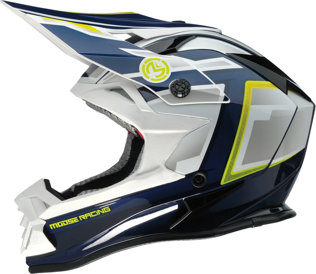 Moose Offroad MR3 Helmet - F.A.F. - White/Navy/Green - 2XL 0110-8947 - Main Product View