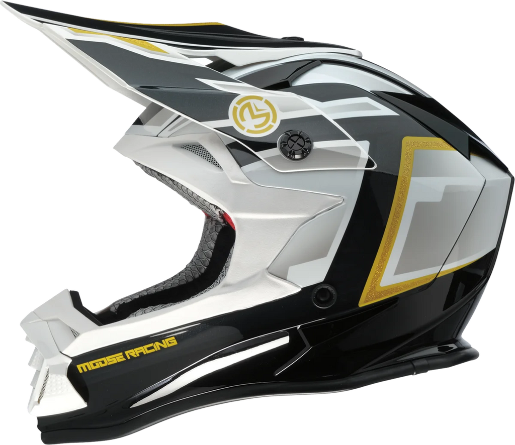 Moose Offroad MR3 Helmet - F.A.F. - White/Navy/Green - 2XL 0110-8947 - Additional View 5