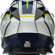Load image into Gallery viewer, Moose Offroad MR3 Helmet - F.A.F. - White/Navy/Green - Large 0110-8945 - Installation View